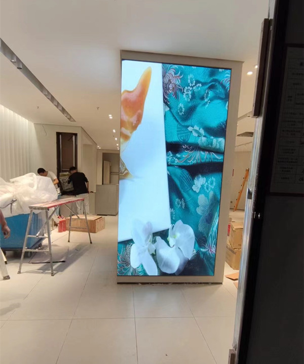 金昌商场门店转角LED显示屏