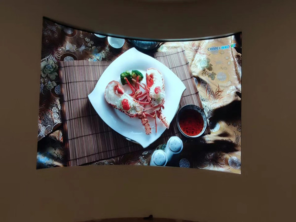 金昌室内P2.5弧形LED屏